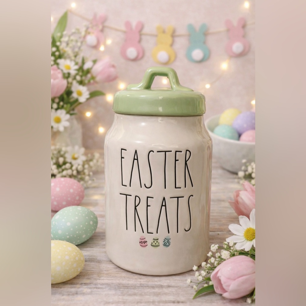 Rae Dunn Easter Treats Canister